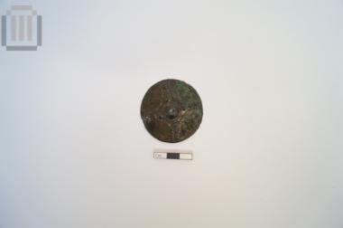 Bronze shield-shaped object from Gardiki Paramythia