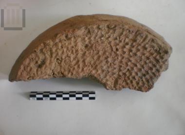 Pithos base with matt impression