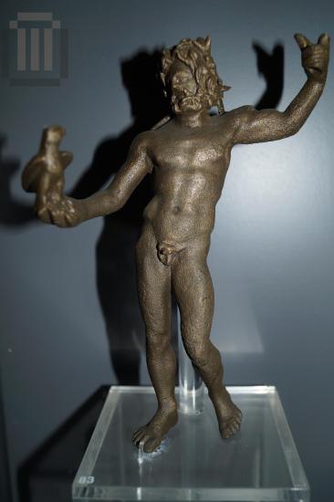 Bronze statuette of Zeus