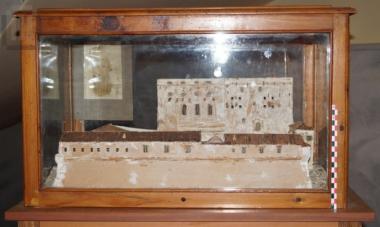 Architectural model of Holy Monastery of Strofades
