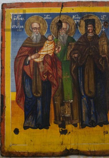 Saints Stylianos, Modestos and Nikanor.