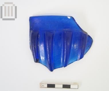 Glass vase fragment from Prodromi