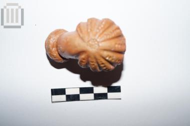 Clay lule of chibouk type