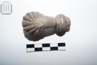 Clay lule of chibouk type