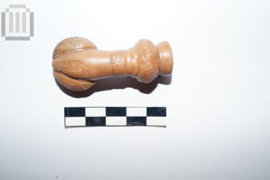 Clay lule of chibouk type