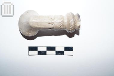 Clay lule of chibouk type