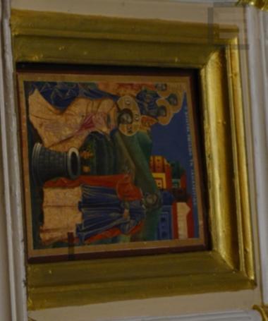 The Christ talks with the Samaritan Woman- Templon beam icon