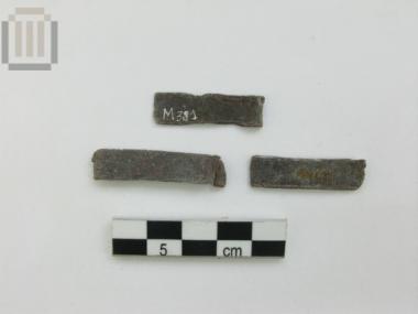 Lead oracular tablet from Dodona Μ381