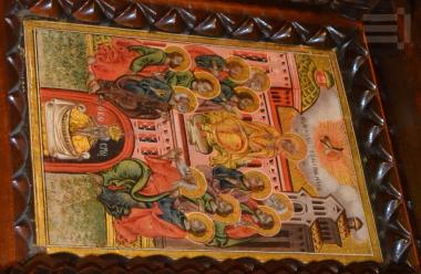The Descent of the Holy Spirit- Templon beam icon