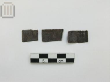 Lead oracular tablet from Dodona M563
