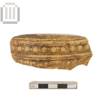 Sherd with relief decoration from Gitana