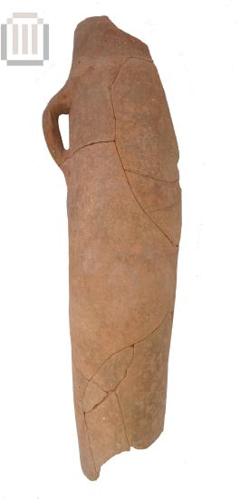 Fragmentary amphora with pointed foot from Gitana