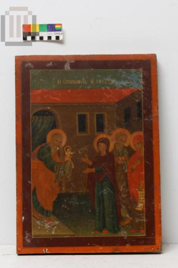 Templon icon: Presentation in the Temple
