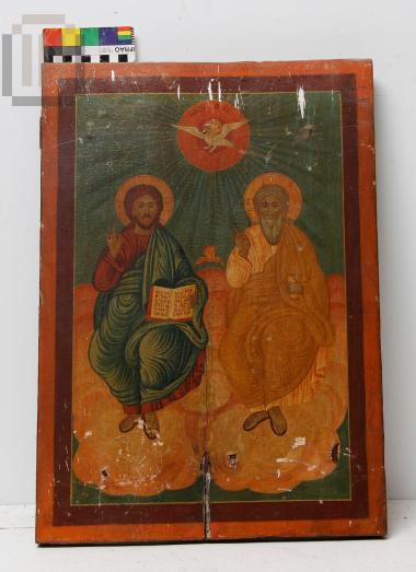 Templon icon: Holy Trinity