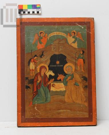 Templon icon: Nativity of Christ