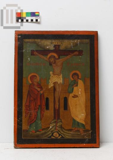 Templon icon: Crucifixion of Christ