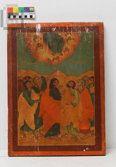 Templon icon: Ascension of Christ