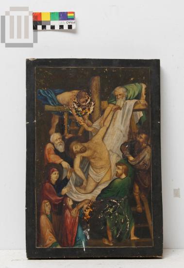 Templon icon: Deposition of Christ