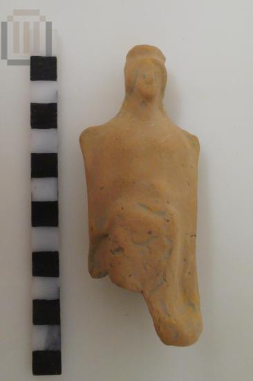 Female seated figurine