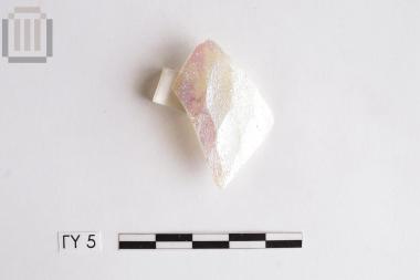 Fragmentary glass vase