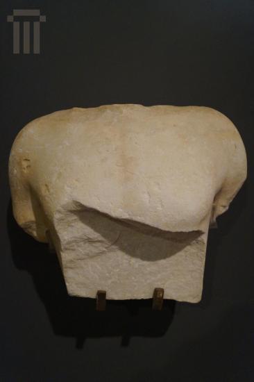 Torso of an archaic male marble statue - 'Kouros'