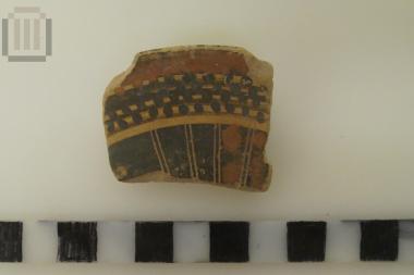 Fragment of pyxis lid