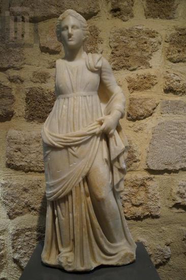 Marble statuette of Apollo