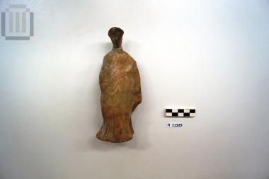 Ειδώλιο όρθιας γυναικείας μορφής, από την Ρουντίνα Κοπανού