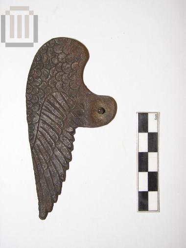 Bronze wing from a figurine of Eros or Nike