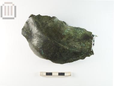 Bronze statue fragment from Gitana