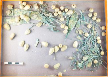 Guilded wreath from Prodromi