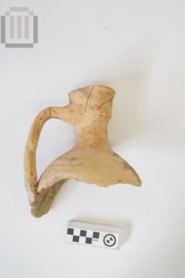 Clay oinochoe from Ladochori