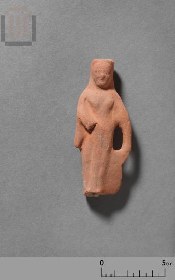 Terracotta figurine of a female figure