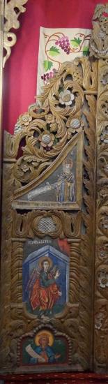 Altarscreen door (left part)