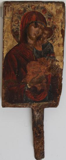 Portable icon of procession: Virgin Mary Brephokratousa