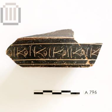 West Slope lid [sherd]