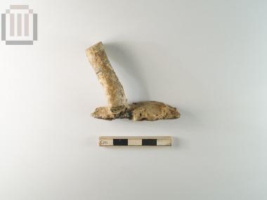 Μολύβδινος σύνδεσμος επισκευής αγγείου από το Λαδοχώρι