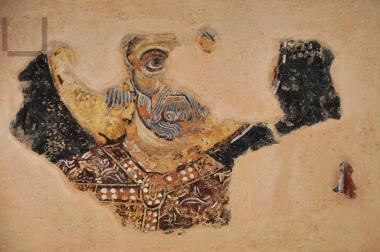 Fragment of a wall painting