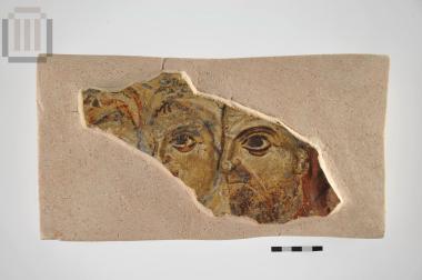 Fragment of a wall painting