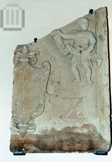 Fragment of a dedicatory inscription