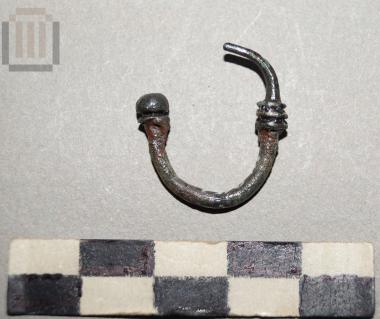 Bronze earring