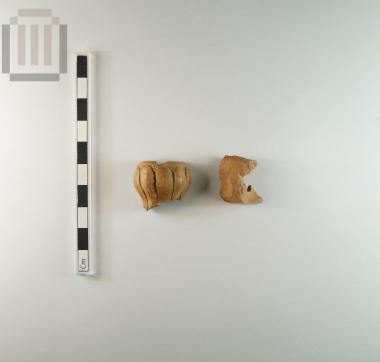 Τμήμα πήλινου λουλά από την Εγνατία Οδό