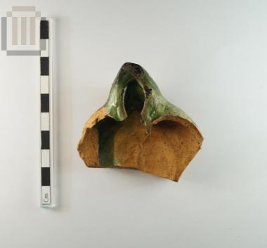 Πήλινος λύχνος από την Εγνατία οδό