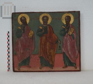 Saints Paul, Peter and Luke, portable icon