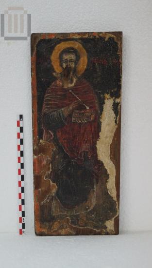 Saint Damian, part of portable icon of saints Anargyroi