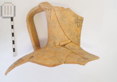 Part of a clay vase from Prodromi