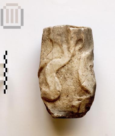 Statue fragment of Herakles