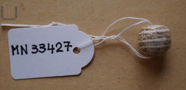 Glass paste bead