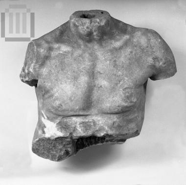 Torso of a male statue