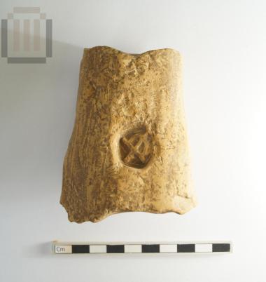 Stamped amphora handle from Dymokastro